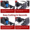 Sharp-tec 4-30mm Pipe Cutter, Adjustable Tube Cutter with Aluminum Alloy