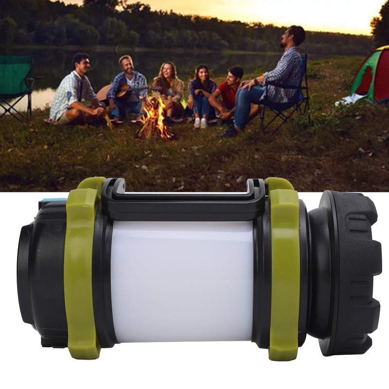 Rechargeable Spotlight Flashlight USB LED Super Bright Handheld Camping Lantern