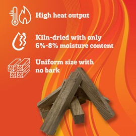 Heatcraft Premium Kiln Dried Wood Kindling for Pizza Ovens, Tabletop Fire Pits & Campfires