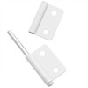 Zangc Removable Door Hinge White Hinge for Outdoor Use for