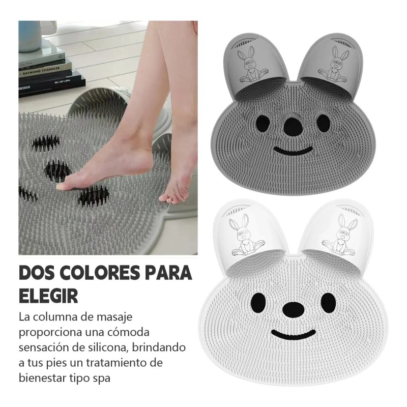Alfombrilla De Masaje De Silicona Antideslizante Para Baño