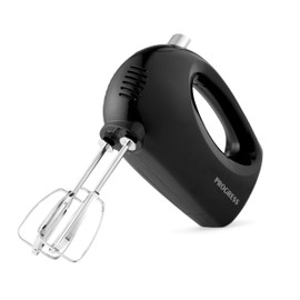Progress EK5901PVDE Mixer manuale - sbattitore elettrico portatile con impostazioni a 5 velocità, funzione di espulsione per una facile pulizia, per impasti per biscotti, pastella per dolci, 250W