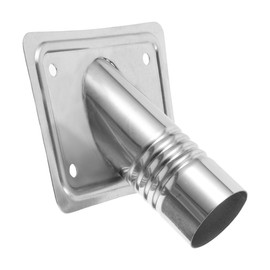 CiieeoHeavy Duty Broom Handle Connector, Universal Threaded End Fitting Coupler for 1 Inch Broom Handle, Stainless Steel, Silver, Ideal for Mops, Brooms, Brushes