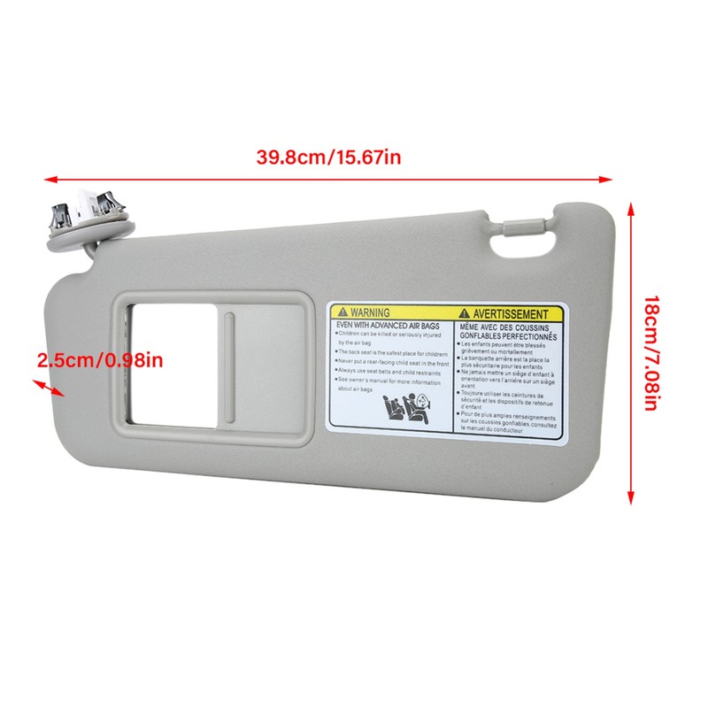Left Driver Side Sun Visor 74320‑42501‑B2 Fit for RAV4 2006‑2009