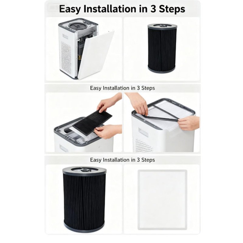 AQNEUKZ Air Pro Replacement Filter Compatible with Molekule Air Pro