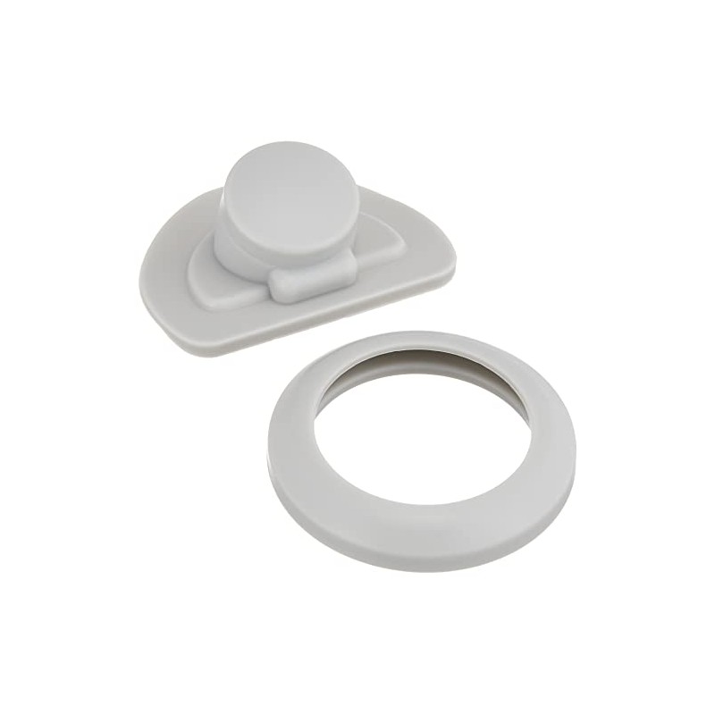 TIGER Thermos Flask MMX Type Replacement Antibacterial Gasket Set, Gray