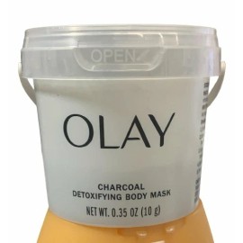 Olay Charcoal Detoxifying Body Scrub, 0.35 ounces