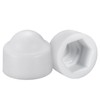 uxcell Plastic Dome Nut Protection Cap Covers, M5 Nut Cover