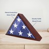 ASmileIndeep Flag Display Case for 5' x 9.5' Burial Flag,