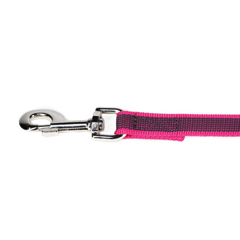 Julius-K9 216GM-PN-S5 Color & Gray Super-Grip Leash with Handle, 20