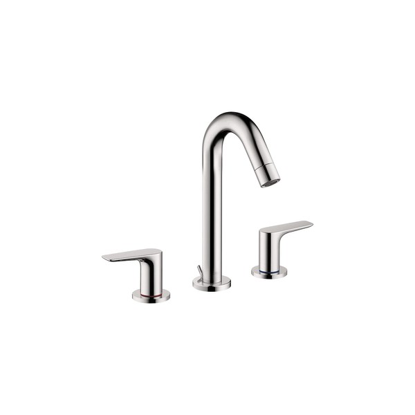 hansgrohe Logis Modern Low Flow Water Saving 2-Handle 3 9-inch Tall Bathroom Sink Faucet in Chrome, 71533001