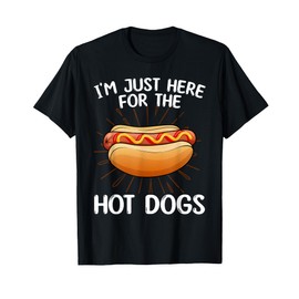 Funny Hotdog For Men Women Kids Food Hot Dog Lovers Foodie T-Shirt