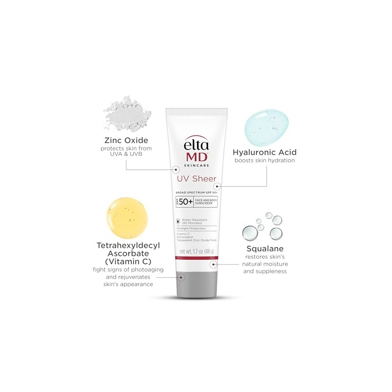 EltaMD Protector Solar Facial FPS 50+ UV Sheer 50ml