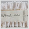 IvyMei 2 Pack Chenille Hand Towels,Kitchen Hand Towels with Loop,Bathroom