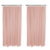 Bath Bliss 2 Pack PVC Heavy Weight Shower Curtain Liner