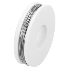 uxcell 33 FT Heating Resistor Wire, 0.32mm 28 Gauge Wire Wrapping Nichrome Heating Element Coil Wire Resistance Wire for Home Appliances Industry Resistor Materials Aerospace