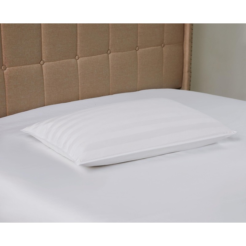 DOWNLITE Down Extra Thin, Flat & Soft Pillow for Stomach