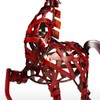 TOOARTS Metal Sculpture Metal weaving horse Home Furnishing Articles Handicrafts