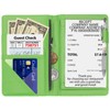 PATIKIL Server Book Organizer with Zipper Pocket, 8" x 5"