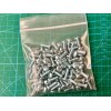 Hammond #10-32 x 1/2" Rack Mount Screws, Slotted & Phillips,