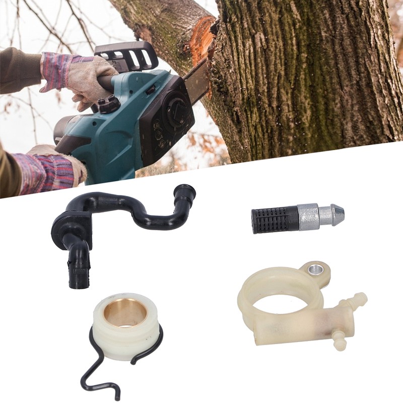 Oil Pump Hose Filter Worm Gear Kit Fit for Stihl