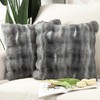 Madizz Pack of 2 Thick Plush Wool Cushion Covers 45x45