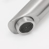 Ibergrif M18103 Kaltwasser-Waschtischbatterie, Einhand-Waschtischbatterie für Außenbereich, Gäste-WC, Edelstahl, Grau