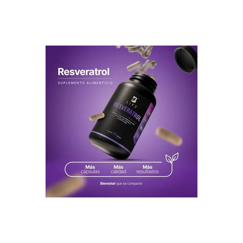 Resveratrol |180 Cáps
