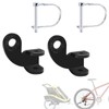 Gfamous Bicycle Trailer Coupling, Pack of 2 Bicycle Towing Hitch