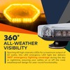 LAMPHUS NanoFlare NFMB40 12" 12V 40W AMBER LED Strobe Mini
