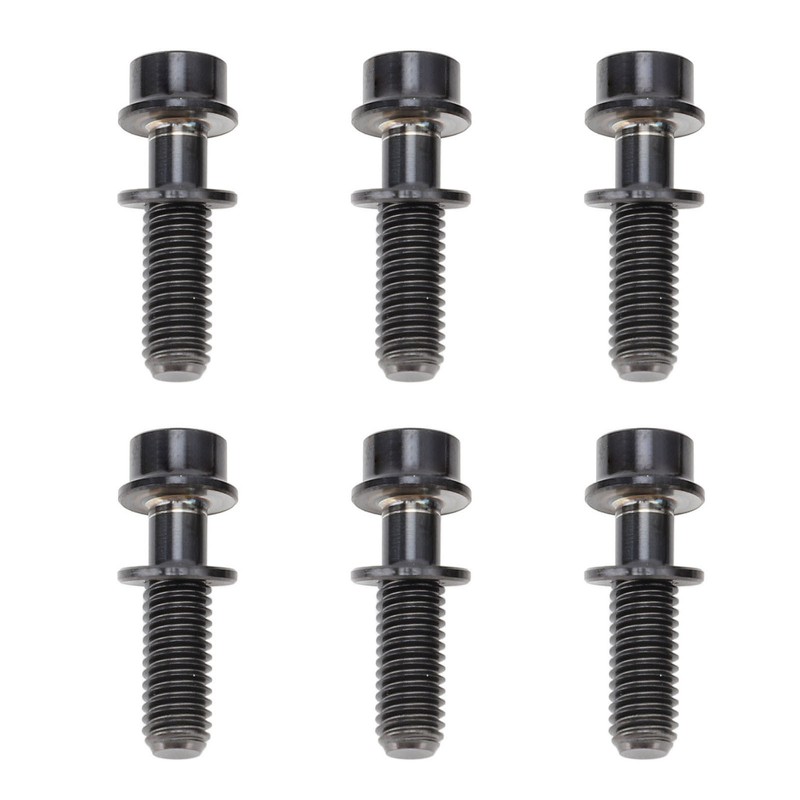 6Pcs Bike Screws Bolts Set Mountain Bicycle Handlebar Stem Ti