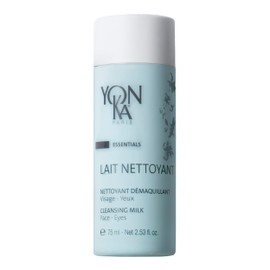 Yon-Ka Lait Nettoyant | Gentle Milk Cleanser & Makeup Remover with Plant-Based Ingredients | Moisturizes and Balances Skin pH | All Skin Types and Paraben Free | Travel Size 2.53 fl oz