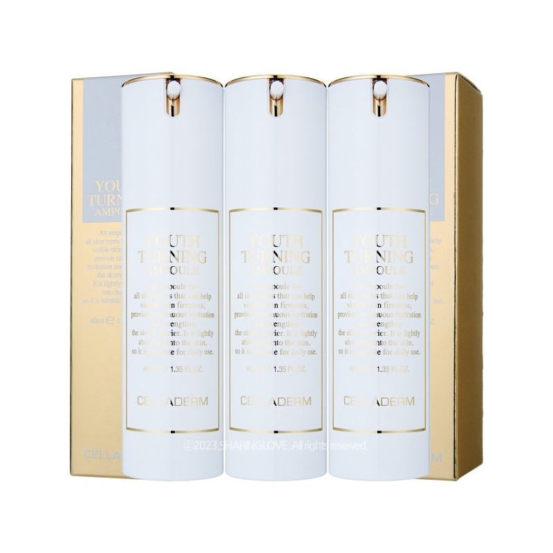 Celladerm Youth Turning Ampoule 40ml x 3 / 셀라덤 유스
