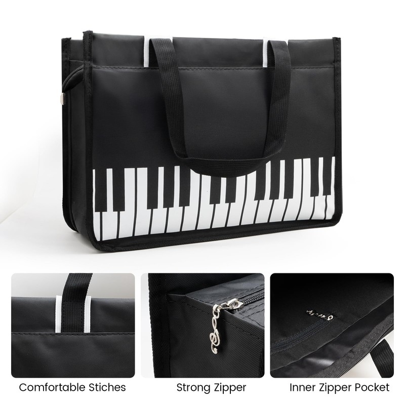 BestSounds Piano Bag, Zipper Waterproof Oxford Cloth Music Piano Accessories