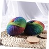 SHINEOFI 2sets Knitting Yarn Wool Yarn for Sweaters Scarves and