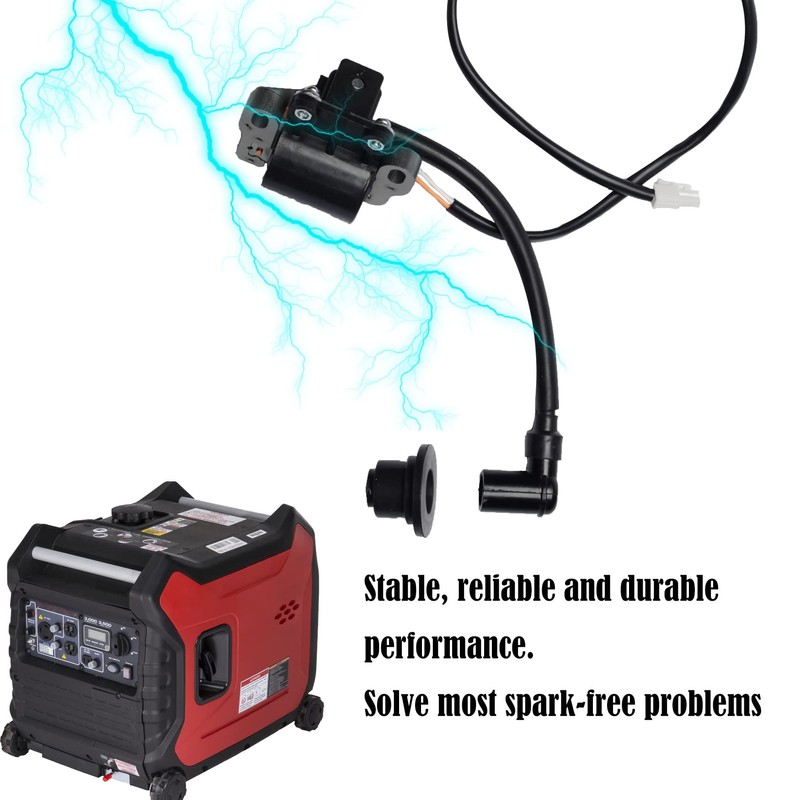 Ignition Coil Compatible with Harbor Freight Predator 3500 Watt Super