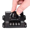 2PCS 12V LED Light Strip Dimmer Switch,DC12V-24V 30A PWM Dimming