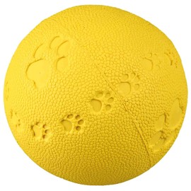 TRIXIE TX-34861 Toy Ball, Natural Rubber 6cm, assorted colors