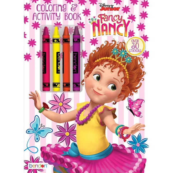 Coloring and Activity Book with Crayons