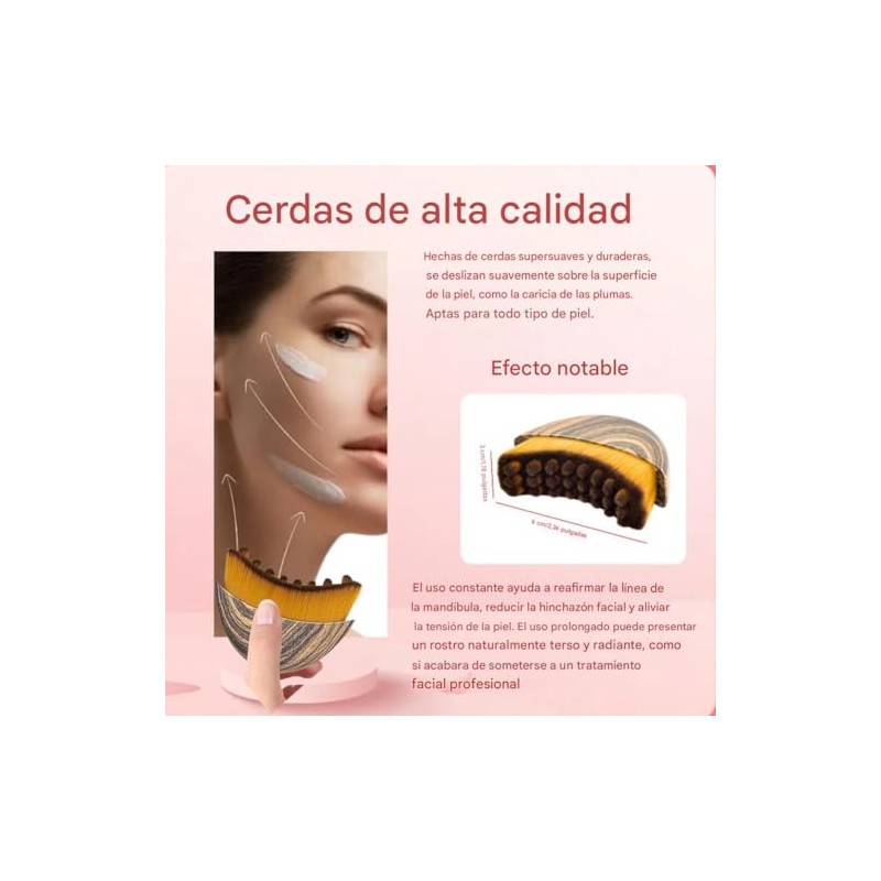 Kit de Belleza 4 en 1,Masaje linfático, gua sha,Compresas de