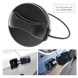 The Lord of the Tools Car Fuel Cap 1609818980 Compatible with Peugeot 2008 3008 301 Compatible with Citroen C4 Aircross Fuel Cap Cap Car Replacement Parts