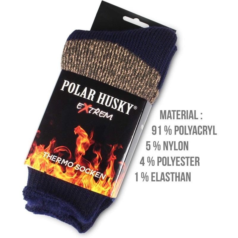 normani Polar Husky Socks with Sheep's Wool / Very Warm