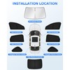 Canvcle Sunshades for Honda Accord 2023-2025 2026 Accessories Windshield Sun