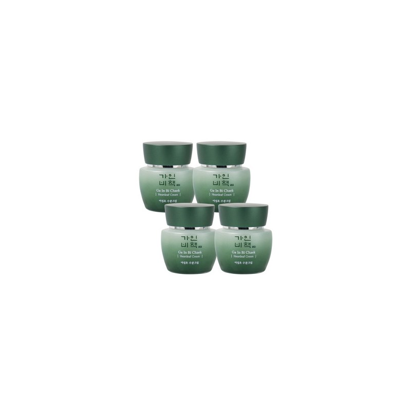 (4 pieces) Gainbi Cheong Eoseongcho Moisture Cream 60ml / Herbal