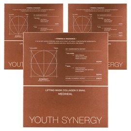 Mediheal Youth Synergy Lifting Mask, 3-pack, 5-pack / 메디힐 유스 시너지 리프팅 마스크, 3개, 5개입