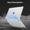 MOSISO Compatible with MacBook Air 13 inch Case 2022 2021