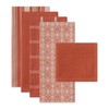 DII Kitchen Set, Cotton, Spice, Dishtowel, 18x28 Dishcloth, 13x13