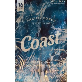 Coast Classic Original Scent 4oz, 8 Bars 2 Packs (total 16 count)