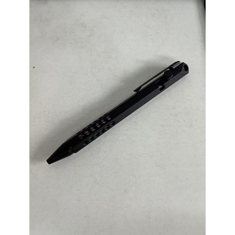 SMOOTHERPRO Titanium 6-Edge Bolt Action Pen for EDC Hexagonal Lightweight