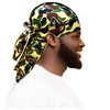 Durag for Men Women Camouflage Silk Durag Designer Durag with